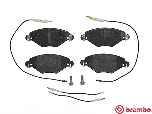 A.B.S. P 61 071 BREMBO Bremsbelagsatz, Scheibenbremse